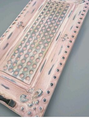 Southern Living Home French Quarter distressed large tray. Like new